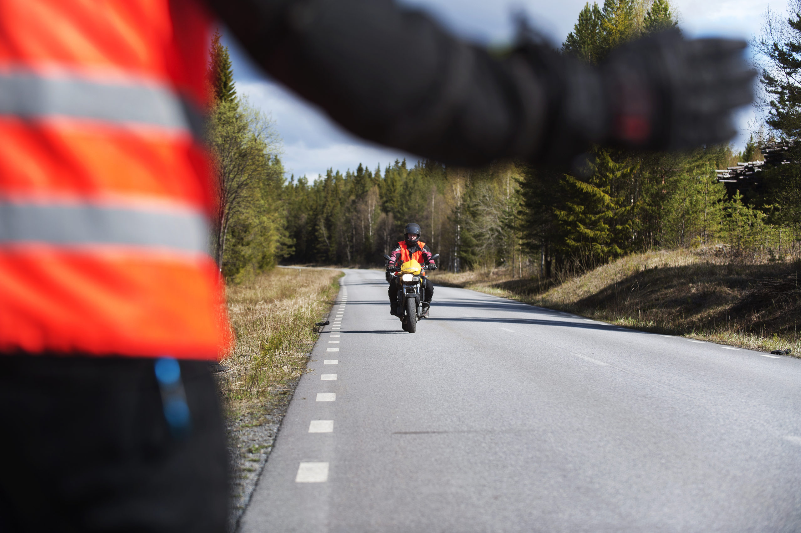 Här kan du som gör privat MC Prov hyra motorcykel samt skyddsutrustning.